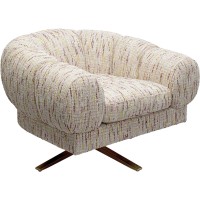 Swivel Armchair Janno Beige