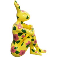 Deco Figurine Gangster Rabbit Yellow 80cm