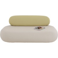 Sofa Blue Marlin 2-Seater Outdoor Beige/Lime