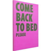 Gerahmtes Bild Come Back To Bed 40x50cm