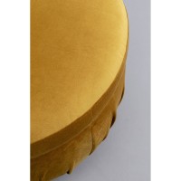 Pouf Nube jaune Ø56cm