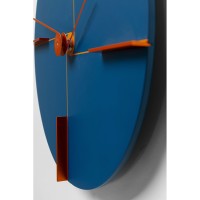 Horloge murale Felice bleu Ø30cm