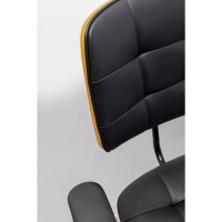 Chaise de bureau Nelly noir