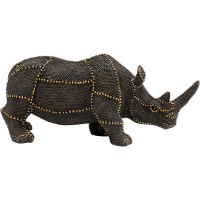 Figura decorativa Rhino Rivets Pearls 26cm