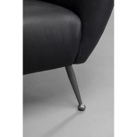 Armchair Goldfinger Smart Leather Black