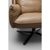 Swivel Armchair Paradiso Brown