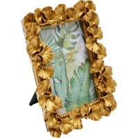 Picture Frame Ginkgo Leaf Gold 17x20cm