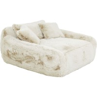 Loveseat Mika Cream 156cm (2-part)