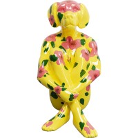 Deco Figurine Gangster Dog Yellow 80cm