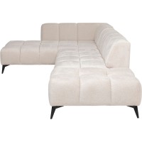 Corner Sofa Nia Cream Left 250cm