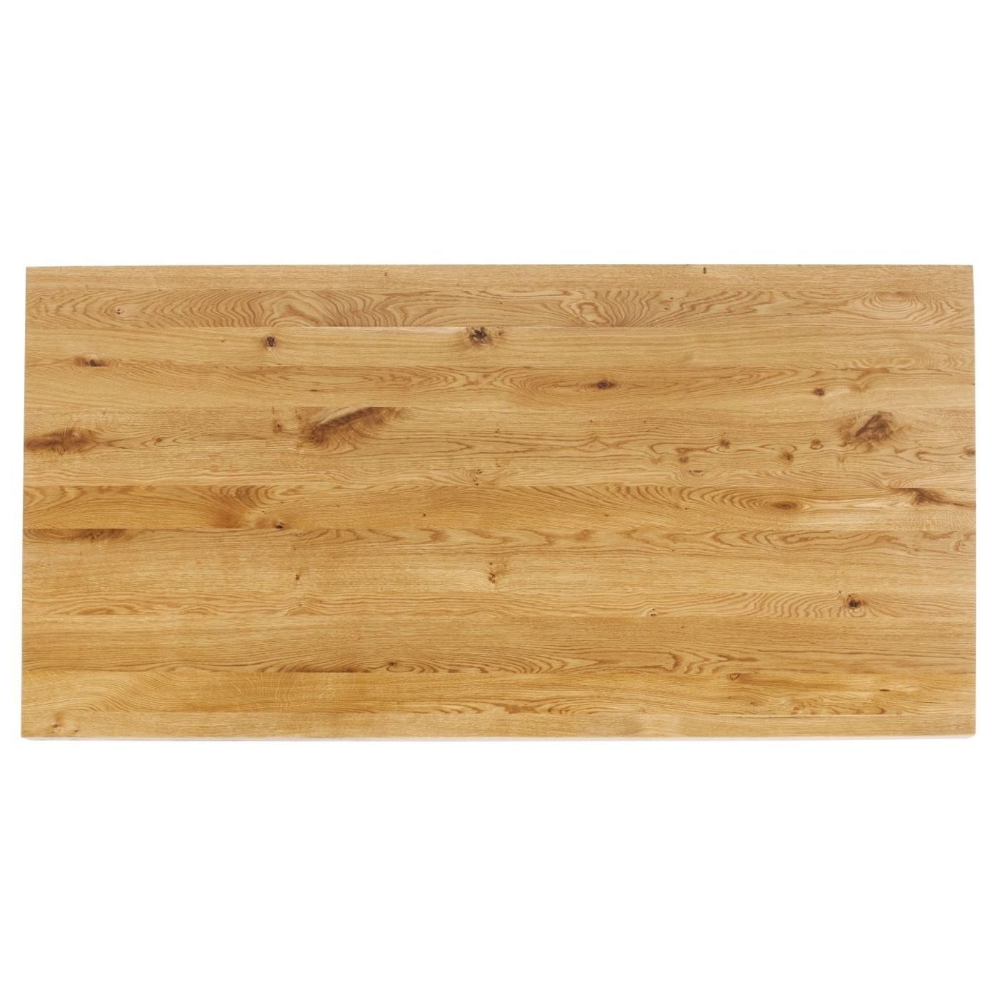 Tavoli - TAVOLOBELLO Wood 200X100 LEGNO GREZZO TRATTATO Il nuovo piano Wood  è realizzato direttamente dal pieno del tronchi di quercia secolare da cui  vengono ricavate due metà che vengono unite per