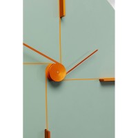 Horloge murale Felice vert Ø30cm