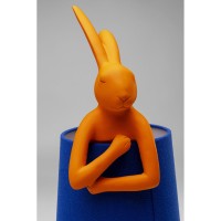 Table Lamp Animal Rabbit Orange/Blue 50cm