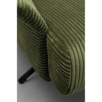 Fauteuil pivotant Milo vert