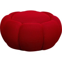 Hocker Peppo Bloom Rot Ø72cm