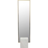 Miroir sur pied Hulda laiton 46x180cm