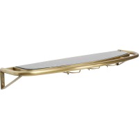 Wall Rack Treviso Gold 120x10cm