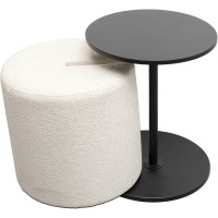 Table d appoint+tabouret Better Together