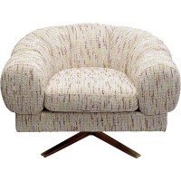 Swivel Armchair Janno Beige