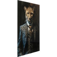 Glasbild Mister Leo 100x150cm