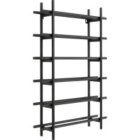 Wine Shelf Cape Town Black 45x68cm