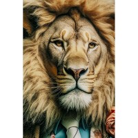 Glass Picture Mister Lion 150x100cm