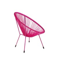 Fauteuil Acapulco Mono fuchsia